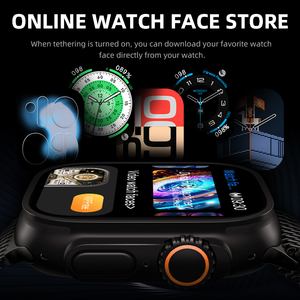 Reloj Inteligente DF EDS HW-W13 ULTRA AMOLED con Pantalla Grande, Alerta de Horarios de Oración para Musulmanes, Llamadas Independientes 4G - Product Image 3