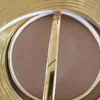 Shandong Top satu Poster plastik PVC serat kayu laminasi strip tepi untuk 9MM dan 12MM bingkai foto