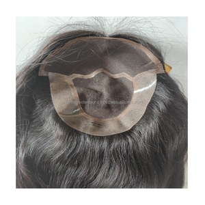 แฮร์พีซติดผมคนแท้ดูราคาถูก,ท๊อปเปอร์ผมธรรมชาติ - Product Image 1