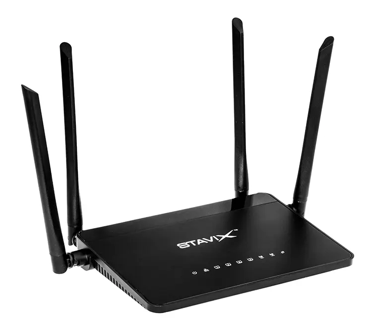 Fiber Optic Dual Band AC 1200mbps 1200 Router Wifi Wireless 5g Moden 4 Antenna Power Routers