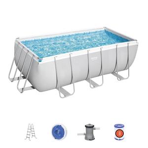 <span class=keywords><strong>Bestway</strong></span> — piscines gonflables de taille famille, rectangulaires, portables, cadre en <span class=keywords><strong>acier</strong></span>, pour l'extérieur, 56456 - Product Image 2