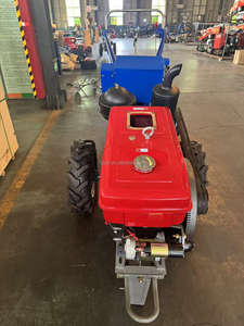 Tracteur diesel à guidage manuel pour le travail du sol rotatif, la construction de buttes, le labour des tiges, machine intégrée à double usage pour les vergers et les paysages en cas de sécheresse - Product Image 6