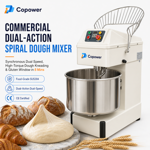 Mélangeur à pâte automatique en acier inoxydable 304, idéal pour le pain, la pizza et les boules <span class=keywords><strong>de</strong></span> pâte, pour un travail simplifié - Product Image 6
