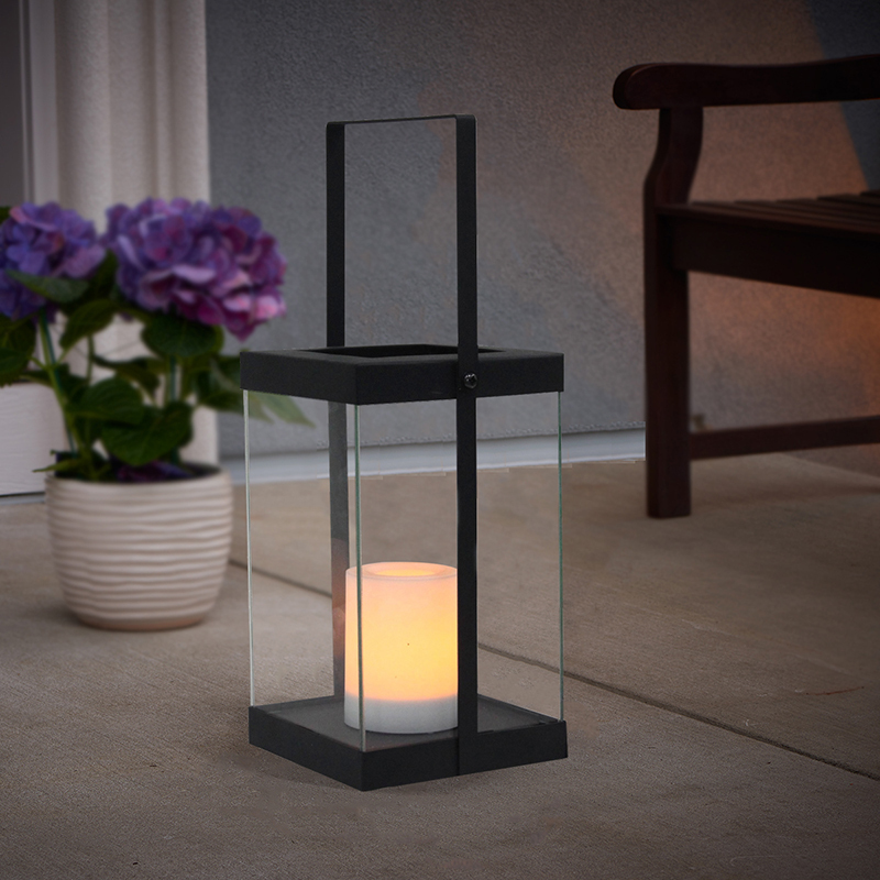 Competitive Price Modern Glass Metal Lantern