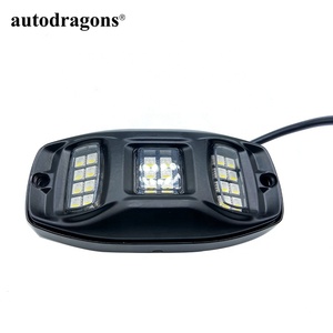 AUTODRAGONS 2022, phares LED à haute puissance, couleur blanc pur, les plus lumineux, pour les roues et le dessous de caisse des camions tout-terrain - Product Image 2