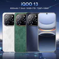Téléphones mobiles Vivo IQOO 13 débloqués pas chers à vendre, d'occasion, sans rayures, téléphones 5G, mobiles Android