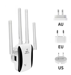 Enrutador de extensión de amplificador de señal inalámbrica de 300M repetidor de amplificador de señal <span class=keywords><strong>WiFi</strong></span> transfronterizo - Product Image 2
