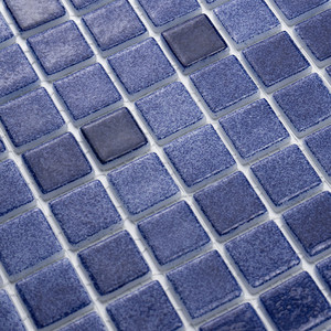 Mosaico Bruma Blu Cobalto 30,5x30,5 Cm 5 Mm Lucido con Bordi Irregolari - Product Image 5