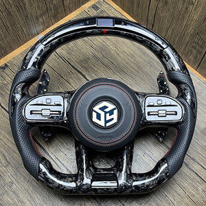 Volant sport en cuir avec écran LED pour Mercedes Benz C217 W209 W204 W205 W206 W207 Coupé <span class=keywords><strong>C63s</strong></span> C63 AMG - Product Image 5