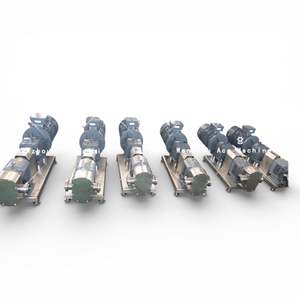 Bomba Lobular de Velocidad Constante con Engranajes de Acero Inoxidable Sanitario Ace SS304 SS316L con Cabezal Aislado y Sello Mecánico - Product Image 5