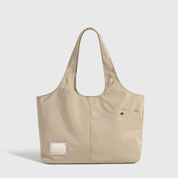 Sac fourre-tout pliable pour femme SY, grand sac à bandoulière en nylon résistant à l'eau, léger, pliable, réutilisable pour les courses et comme sac fourre-tout