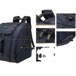BSCI Factory 2 Compartments Snow Gear Travel Shoulder Bag Snowboard <b>Boot</b> Shoes Bag Ski Bag for Ski Helmets Goggles Gloves Ski - Product Image 4