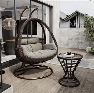 Sillón de Exterior Moderno EMMA con Estructura de Aluminio y Ratán - Versátil para Espacios Exteriores de Villas - Product Image 5