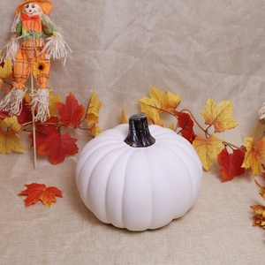 Hot Sale Hollow <strong>Carvable</strong> <strong>Pumpkins</strong> New Halloween White Foam PU Craft Artificial <strong>Pumpkins</strong> for Sale