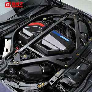 قضبان دعم علوية من ألياف الكربون الجافة بتصميم CSL لسيارات BMW G80 G81 M3 G82 G83 M4 G87 M2، لمنطقة المحرك - Product Image 2