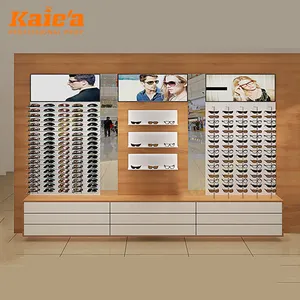 Di alta Qualità Negozio di Ottica di Progettazione/Negozio di Ottica Display negozio di Mobili mobili cremagliera della parete vista display vetrina - Product Image 1