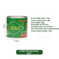 Colle à souris puissante en gros, pâte collante efficace, gel tueur d'animaux pour la lutte antiparasitaire domestique
