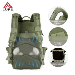 Sac à dos tactique 3P personnalisé, nouveau design, vente chaude, 35L 50L, vert, pour voyage, sports de plein air, escalade - Product Image 2