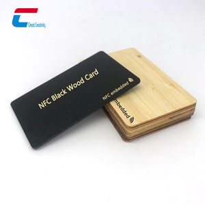 Carte en bois personnalisée gravée au laser pour les applications Vip Business et Smart Nfc - Product Image 2