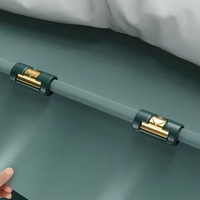 Attaches de maintien réglables pour draps de lit, clips polyvalents pour sacs à collation et marque-pages, empêchent le glissement des draps ajustés