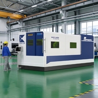 Máquinas de Corte Láser de Fibra CNC 3015 de Han's Laser, 6000W, para Chapas de Acero Inoxidable, Carbono y Aluminio