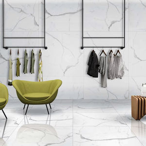 Carreaux en porcelaine finition brillante de qualité supérieure 1000x1000 | Carreaux de sol mural grand format 100x100 | Collection d'exportation durable et élégante - Product Image 1