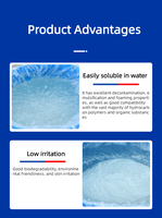 SLES 70% Liquide Tensioactif Bonne Mousse pour la Fabrication de Détergents, Shampoings et Gels Douche