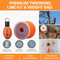 Sac de lancer robuste pour arboriculteur en nylon, sac de lancer multifonctionnel, kit d'équipement d'escalade, nouvel outil de protection antichute et de traction
