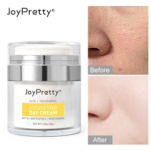 Crème de Jour Hydratante <span class=keywords><strong>pour</strong></span> Peaux Sèches, Fournisseur en Gros, Logo Personnalisé, SPF 15, Crème <span class=keywords><strong>Visage</strong></span> Hydratante 24H avec <span class=keywords><strong>Aloe</strong></span> <span class=keywords><strong>Vera</strong></span> - Product Image 2