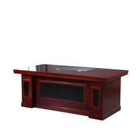 Bureau de patron de style chinois grand bureau de direction bureau de conception moderne pour le superviseur de gestionnaire
