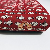 Collection de luxe de nouveaux tissus en coton imprimé poisson Designs uniques pour vêtements pour enfants et vêtements pour femmes