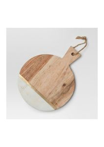 Planche à découper ronde en bois de haute qualité, conçue sur mesure par les fabricants, durable, pour une utilisation en cuisine, par les exportateurs - Product Image 3