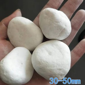 Groothandel Kiezels Tuin Landschapsarchitectuur Kiezelsteen Voor Decoratie Landschapsarchitectuur Buiten Sneeuw Witte Kiezels - Product Image 2