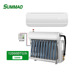 ชุดเครื่องปรับอากาศพลังงานแสงอาทิตย์ชุดทำความเย็น12000btu/ H 3500W ไฮบริดติดผนังแบบพกพาไฮบริดติดผนัง - Product Image 1