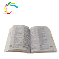 Fabricant chinois Nouveauté promotionnelle Dictionnaire anglais à couverture souple Stock Dictionnaire anglais de poche Longman