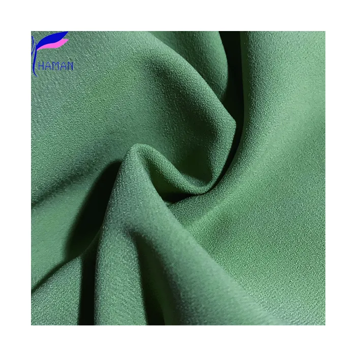 Nouveauté Tissu composite de chanvre extensible sur quatre côtés 94% polyester 6% spandex pour vêtements de mode