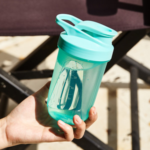 Botella Mezcladora de Proteínas de 300 ml Sin BPA, Botellas Mezcladoras para Gimnasio, Venta al por Mayor, Logotipo Personalizado, Botella de Agua Deportiva de Plástico Tritan - Product Image 4