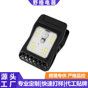 Outdoor Wall <b>Lamp</b> Solar Powered IP65 Waterproof High Brightness For Garden Fence Lighting - Product Image 3