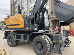 รถขุดไฮดรอลิกฮุนได HW 210 ของแท้ พร้อมเครื่องยนต์ยันม่าร์ เกียร์ ปั๊ม-21 ตัน - Product Image 4