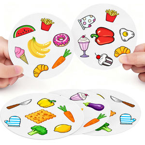 Cartes de jeu assorties personnalisées OEM Activité parent-enfant pour exercer les réflexes Fabricant de cartes d'impression personnalisées Jeu - Product Image 2
