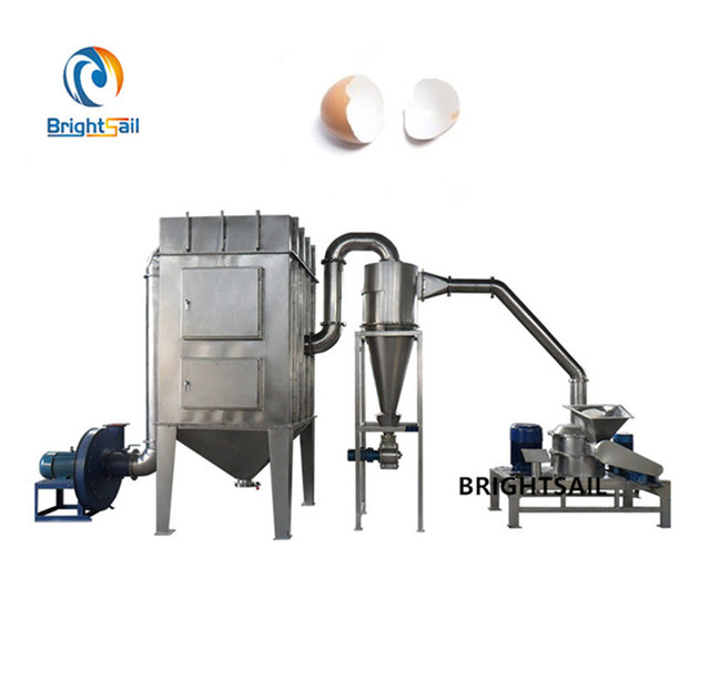 Brightsail Eggshell Powder Making Machine Egg Shell air Classifier Mill Industrial Fine Powder Grinder With CE