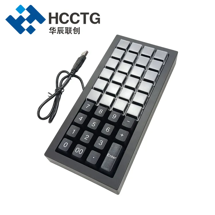 EMC ISO7811 40 tuşları Usb kablolu profesyonel Pos yazarkasa manyetik kart KB40 ile anahtarı programlanabilir klavye