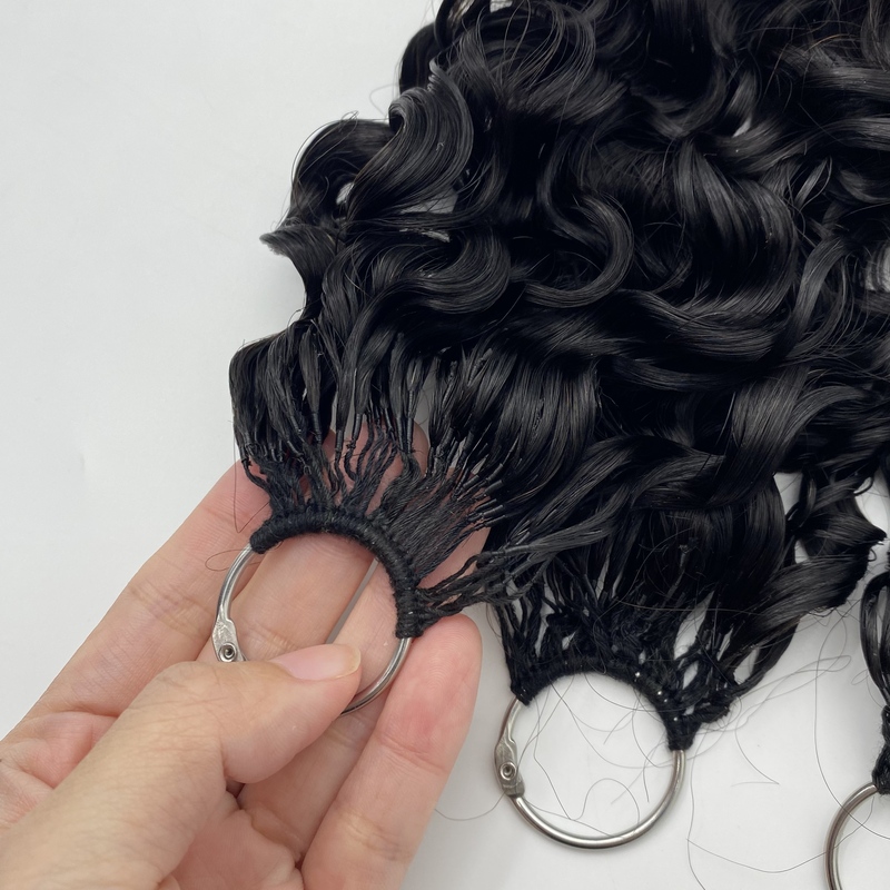 Newest Double Drawn Feathers Hair Extension