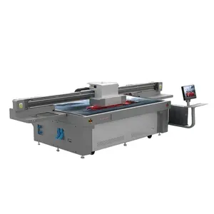 BYTCNC 1300*2500mm UV impresora plana CMYKW acrílico/metal/madera/cerámica/vidrio/impresora uv