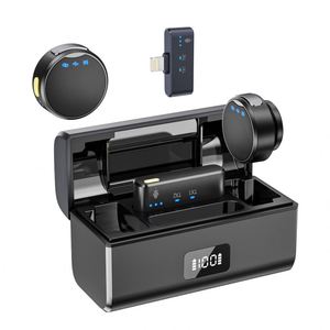 Lavalier <b>Wireless</b> <b>Microphone</b> Professional-grade Live Streaming Recording Device with Noise Reduction for Short Video Production - Product Image 3