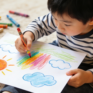 Juego de Crayones de Cera de Dos Colores Ecológicos Personalizables Directo de Fábrica, 6 Colores <span class=keywords><strong>Pastel</strong></span>, Crayones de Gel de Cera para la Escuela - Product Image 6