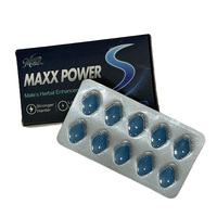 Vente directe d'usine, extrait d'épimède de maca noire haute performance, pilules bleues