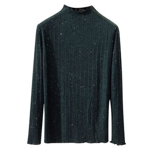 Gorda 4xl Mujer plus tamaño suéteres brillante dentro de desgaste suéter venta al por mayor - Product Image 3