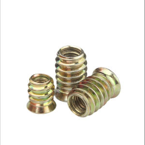 एम 4 एम 5 एम 6 एम 8 10 फर्नीचर लकड़ी सम्मिलित जस्ता मिश्र धातु हेक्स डी नट ई नट स्टेनलेस स्टील सीएनसी मशीनिंग - Product Image 2