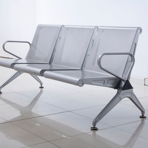 เก้าอี้พักคอยแบบสามที่นั่งสำหรับแผนกต้อนรับ/สนามบิน/โรงพยาบาล - Product Image 1